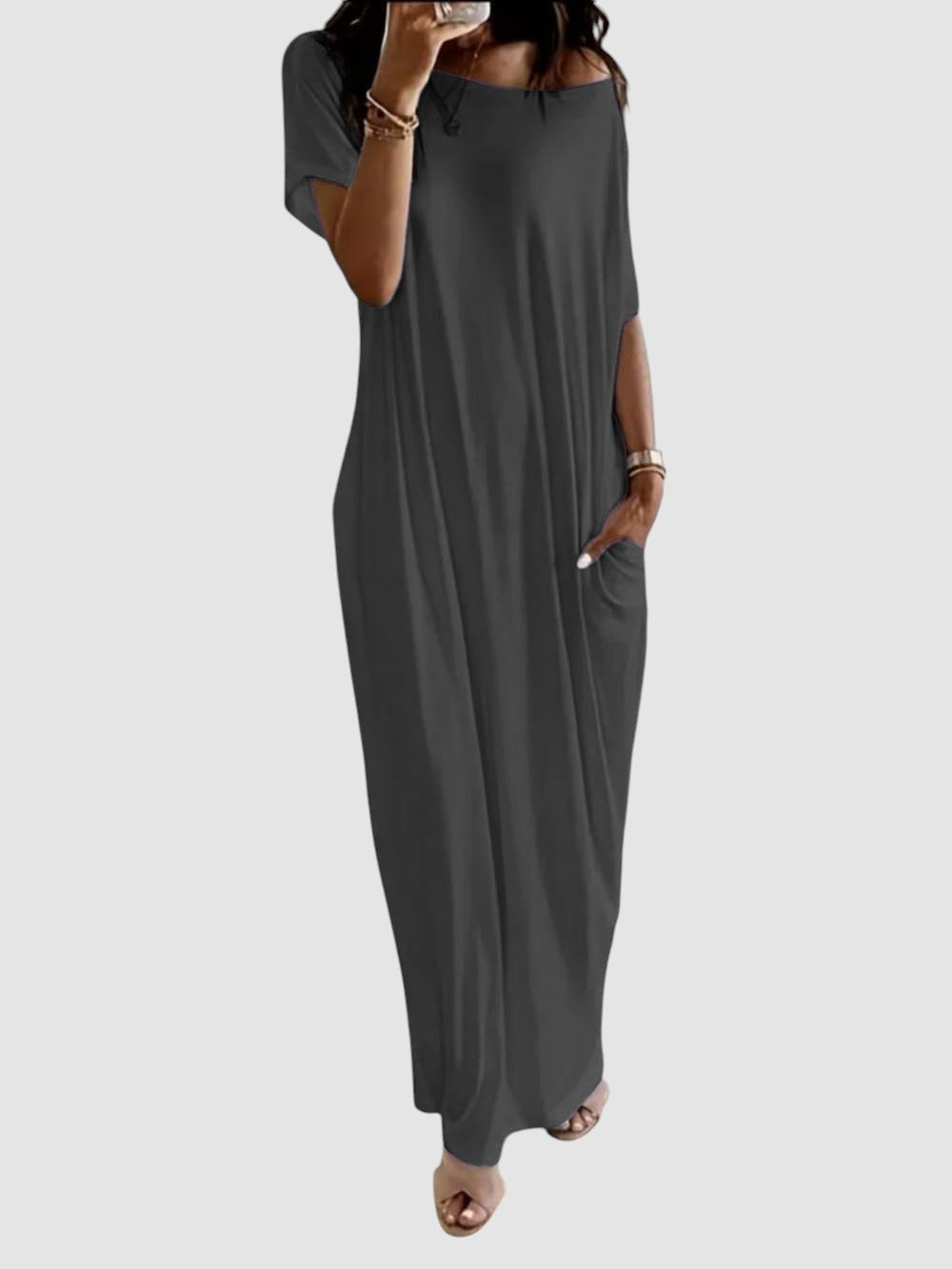 TRACY | OFF-SHOULDER CASUAL DRESS