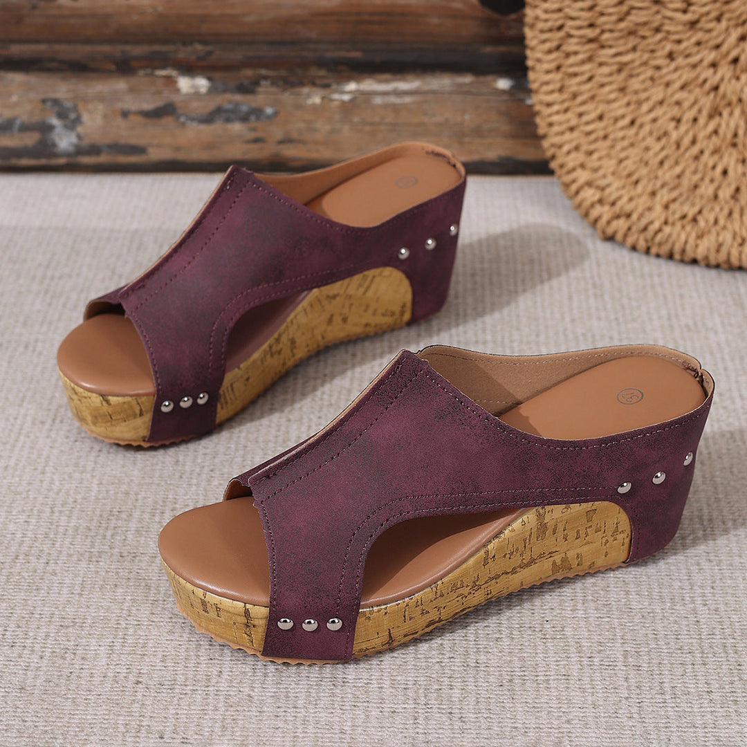 AVERY | ERGOMONIC WEDGE SANDALS