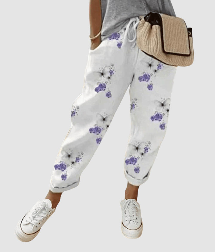MIA | COTTON LINEN WOMENS TROUSERS
