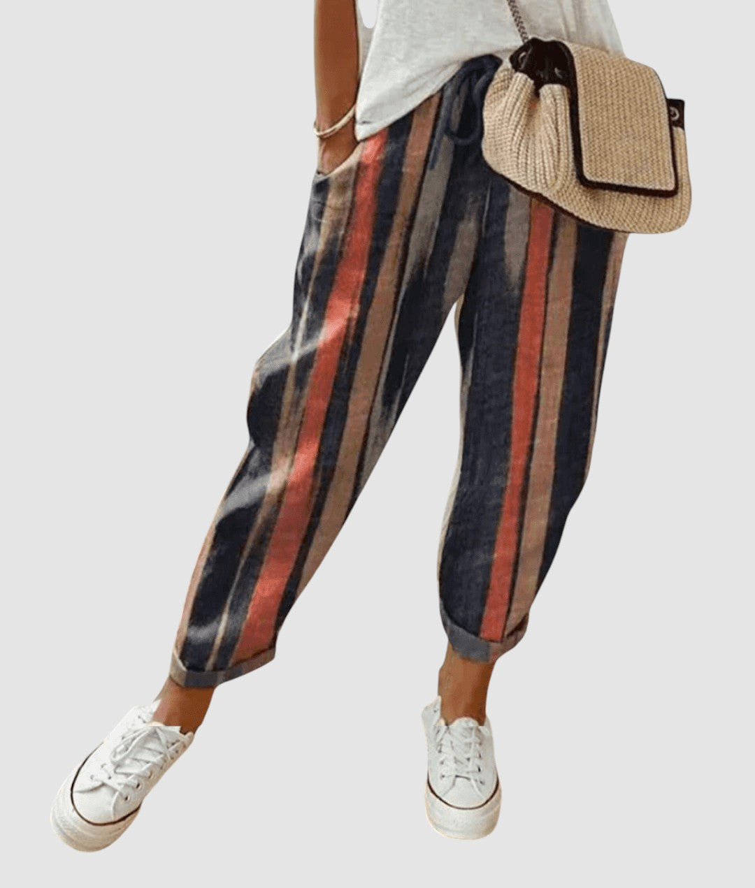MIA | COTTON LINEN WOMENS TROUSERS
