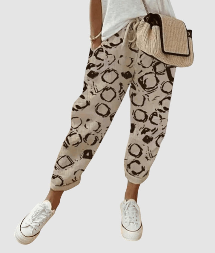 MIA | COTTON LINEN WOMENS TROUSERS