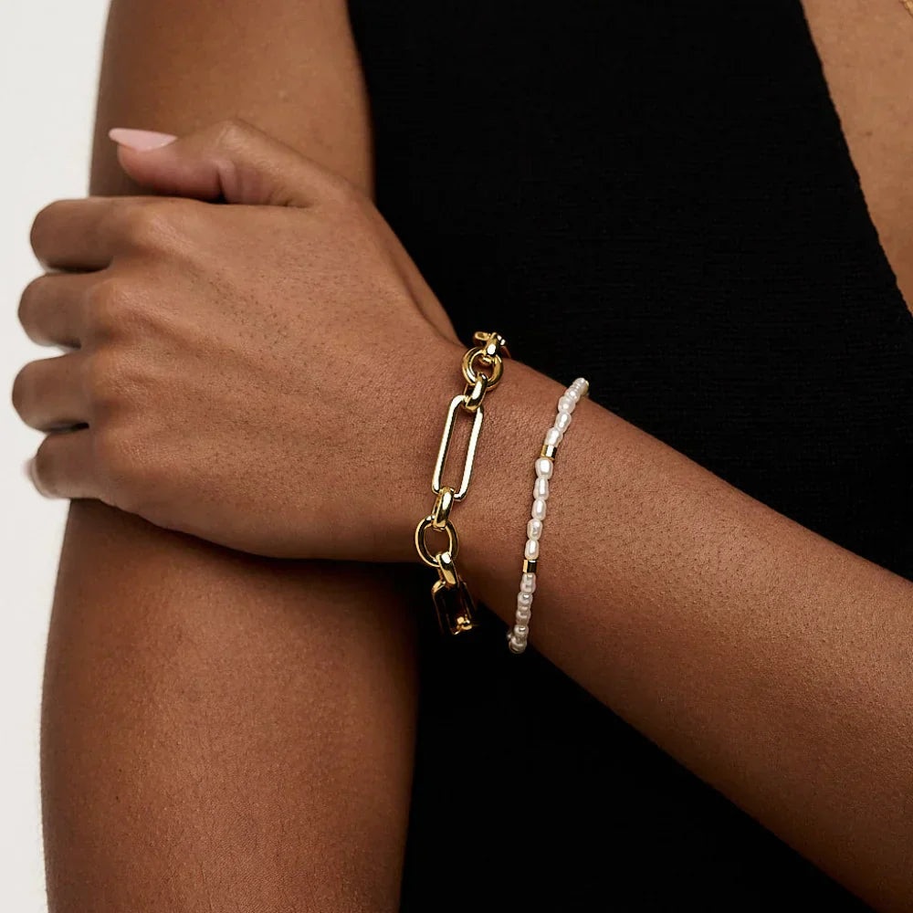ALVIRA | T-BAR LINK BRACELET