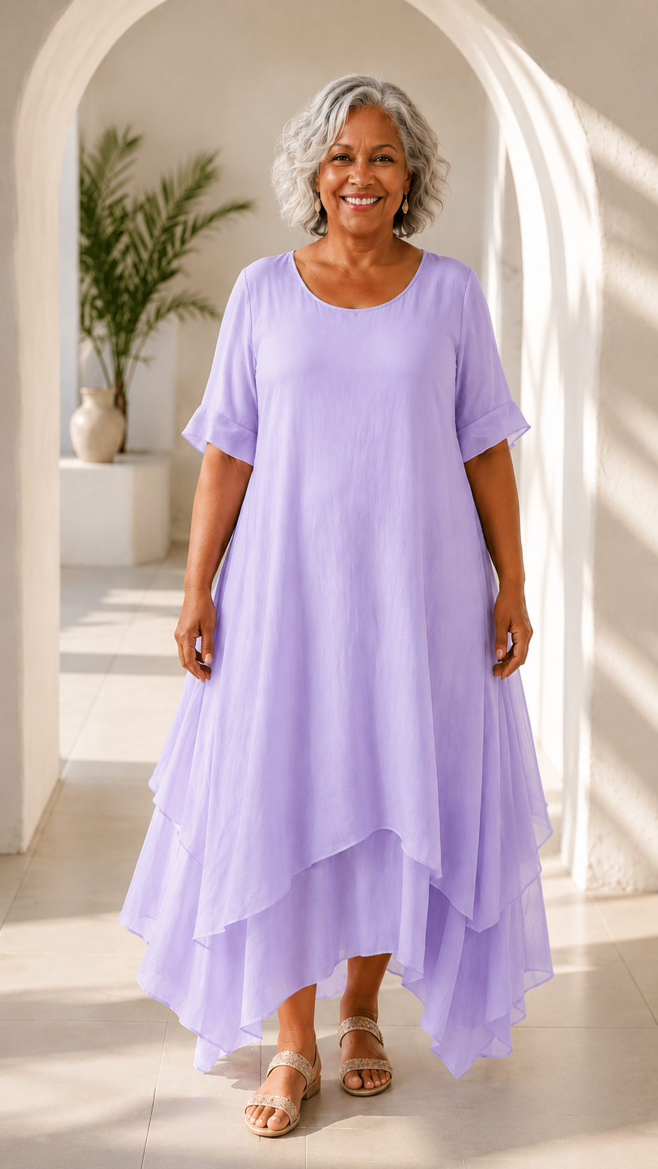 PEARL | FLUID MAXI DRESS