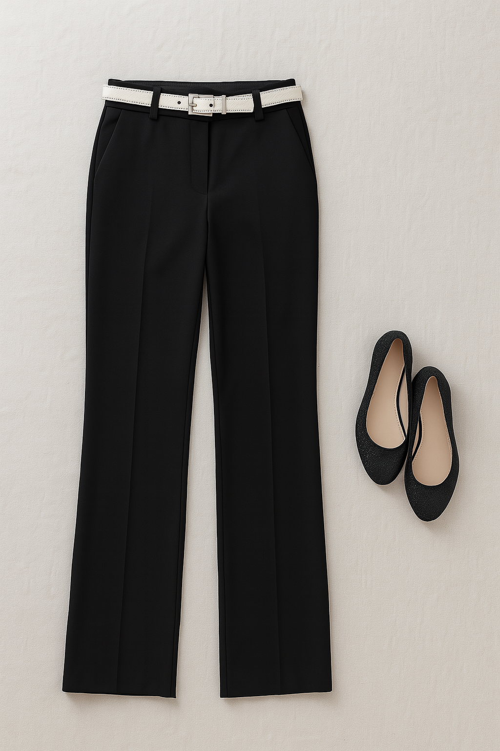 Women’s Trousers – Slim-Fit Pencil Style, High-Waisted & Tailored