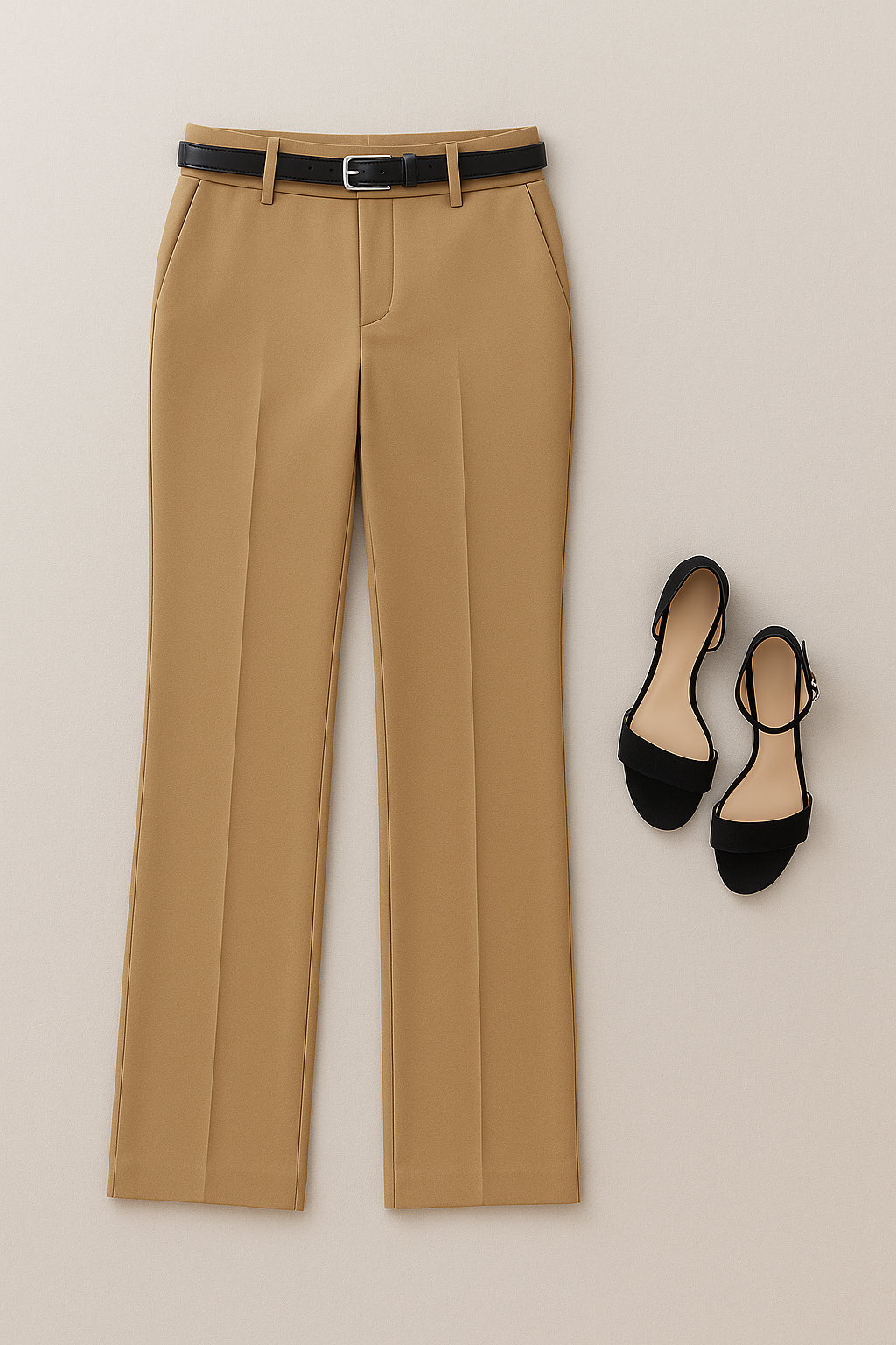 Women’s Trousers – Slim-Fit Pencil Style, High-Waisted & Tailored