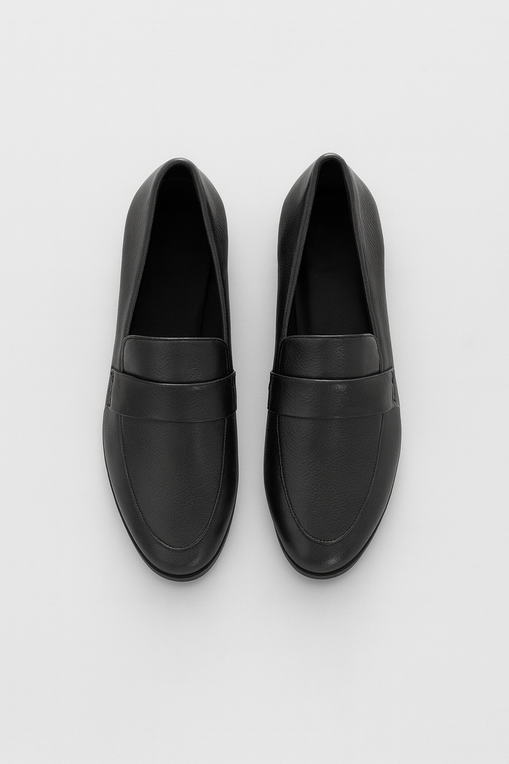 Women’s Loafers – Leather-Look, Vintage & Slip-Resistant