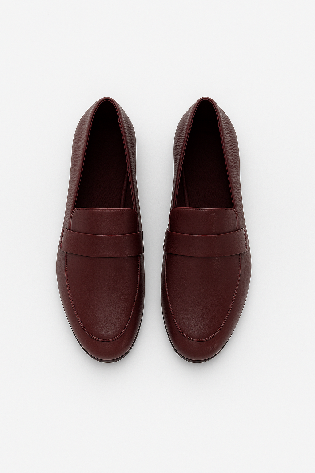 Women’s Loafers – Leather-Look, Vintage & Slip-Resistant