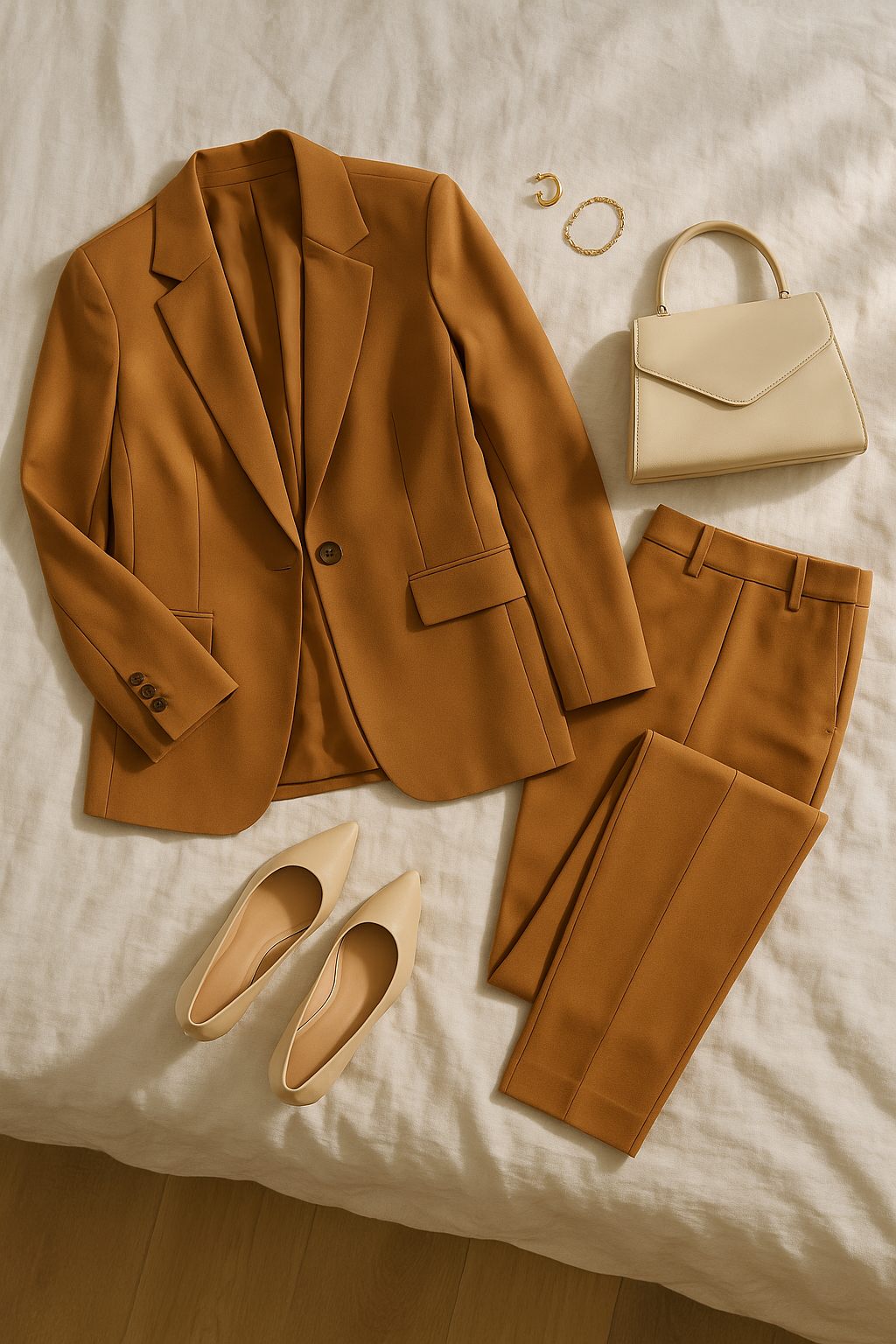 Women’s Business Set – Blazer-Look, Elegant & Slim Fit