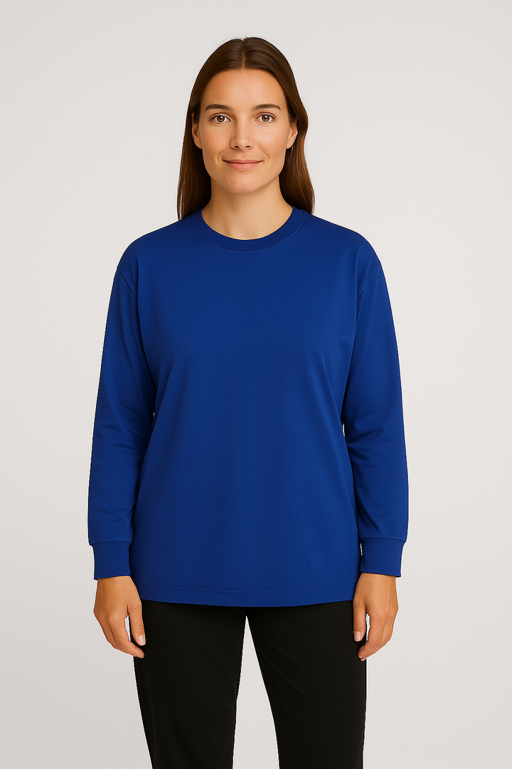 Womens T-Shirt – Jersey Look, Loose & Comfortable