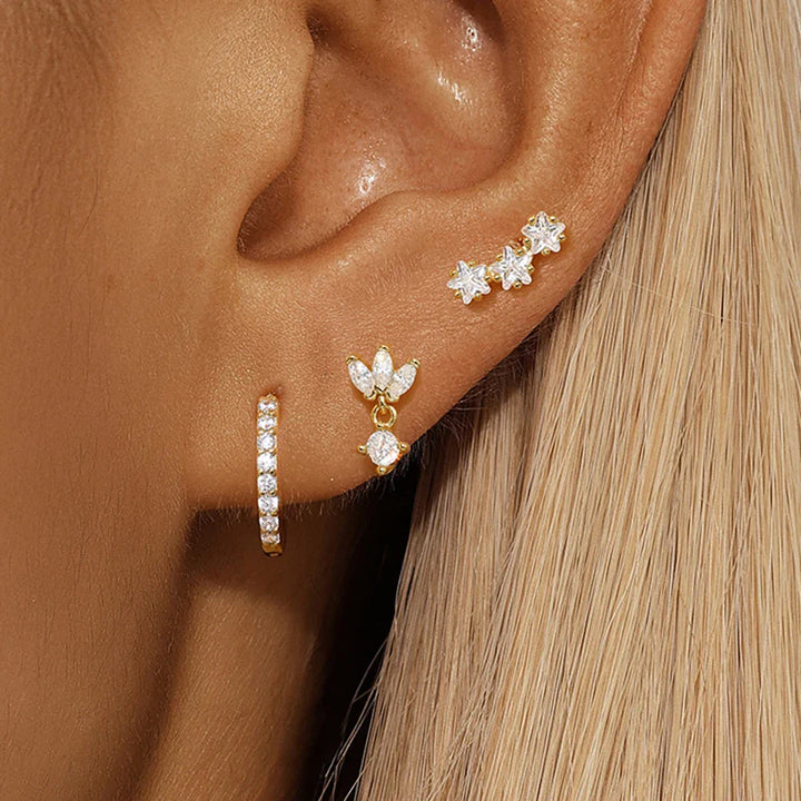 MARIA | MINIMALIST EARRING SET