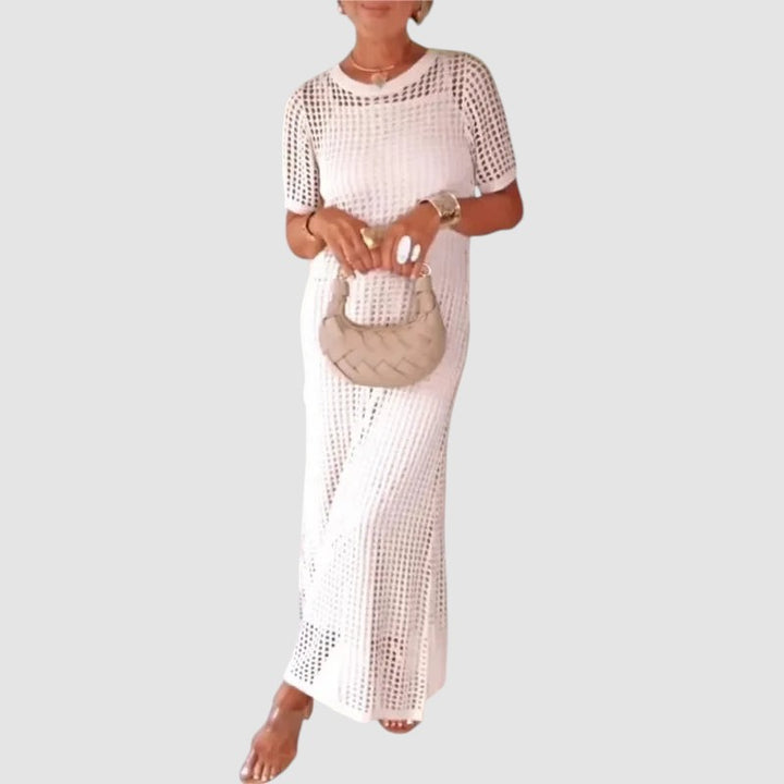 AUDREY | CROCHET MIDI DRESS SET