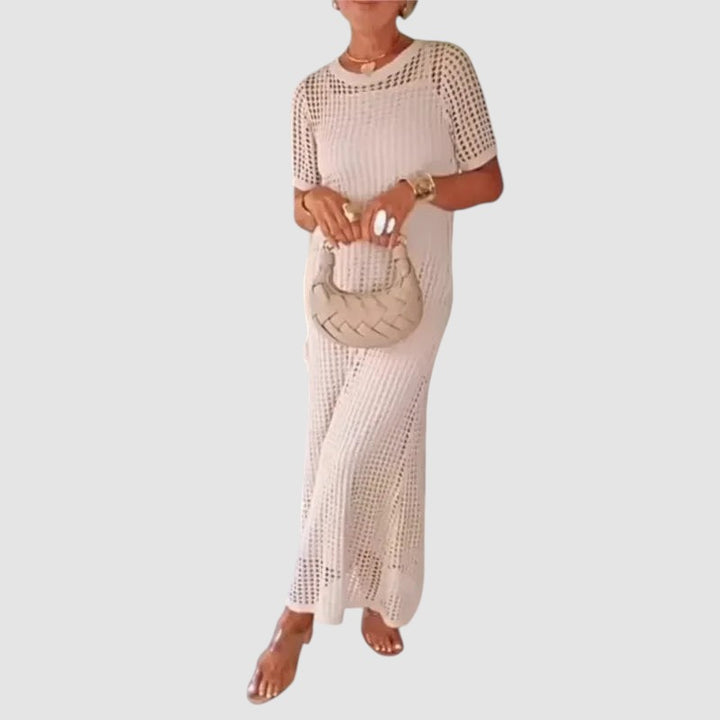 AUDREY | CROCHET MIDI DRESS SET