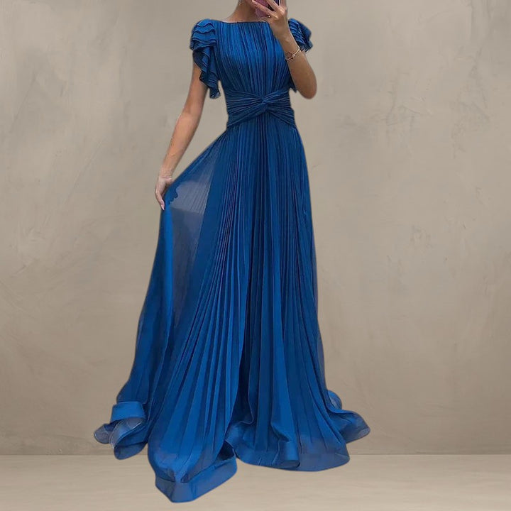 ABIGAIL | PLEATED EVENING DRESS