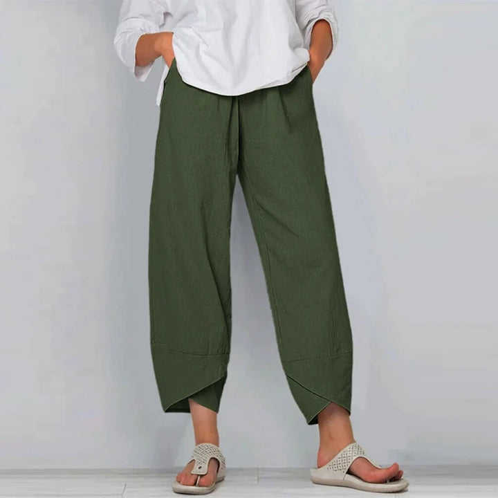 HARLENA | RELAXED LINEN TROUSERS