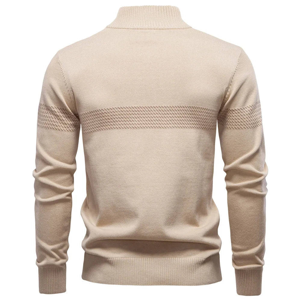 SEAN | HERITAGE STRIPE COTTON SWEATER