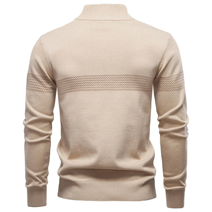SEAN | HERITAGE STRIPE COTTON SWEATER