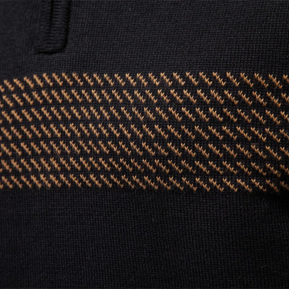 SEAN | HERITAGE STRIPE COTTON SWEATER