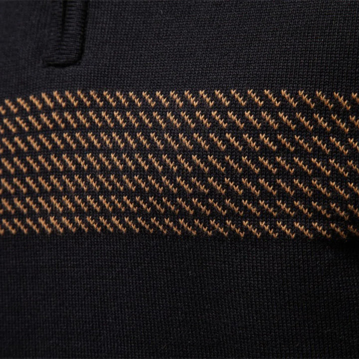 SEAN | HERITAGE STRIPE COTTON SWEATER