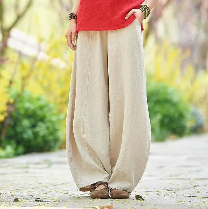 CELENA | VINTAGE WIDE-LEG TROUSERS