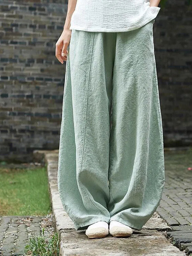 CELENA | VINTAGE WIDE-LEG TROUSERS