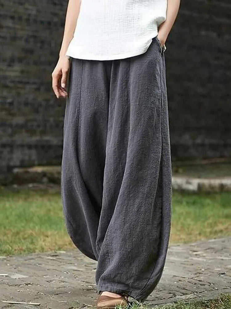 CELENA | VINTAGE WIDE-LEG TROUSERS