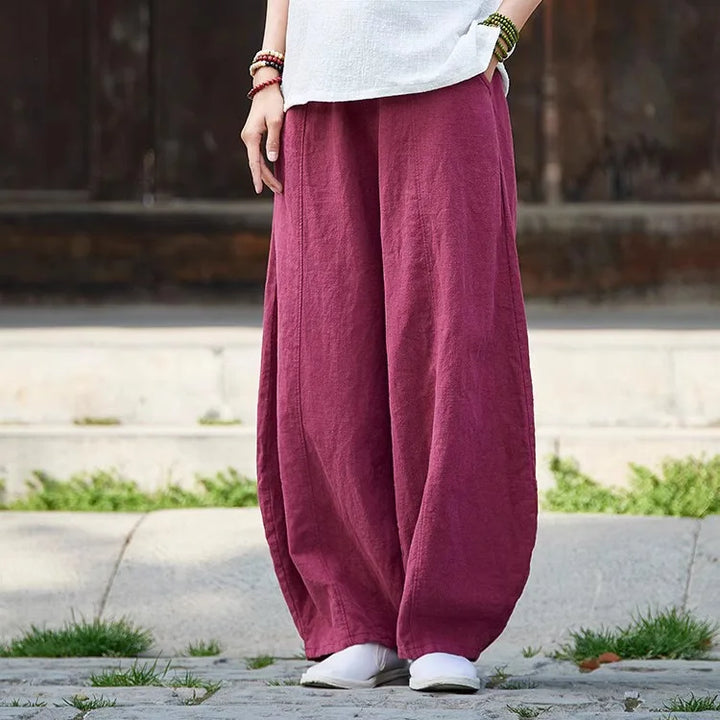 CELENA | VINTAGE WIDE-LEG TROUSERS