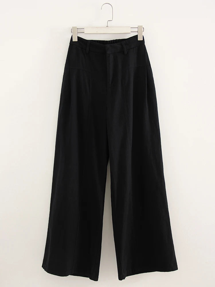 ELARIA | HIGH-WAIST WIDE-LEG TROUSERS