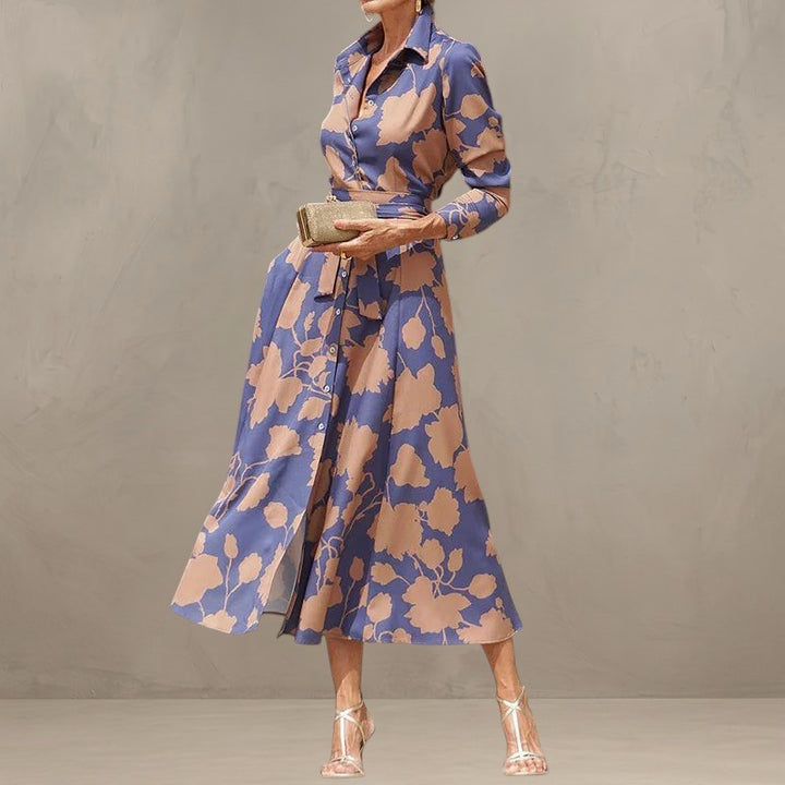 LYNN | ELEGANT V-NECK DRESS
