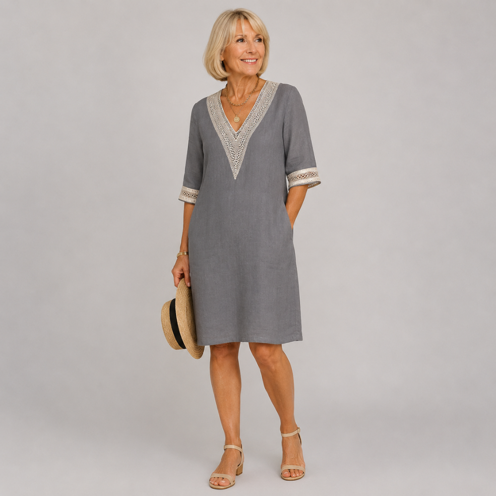 SHEILA | V-NECK SUMMER DRESS