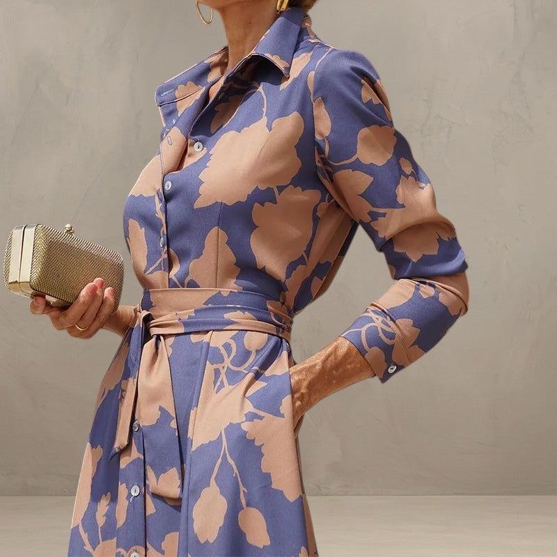 LYNN | ELEGANT V-NECK DRESS