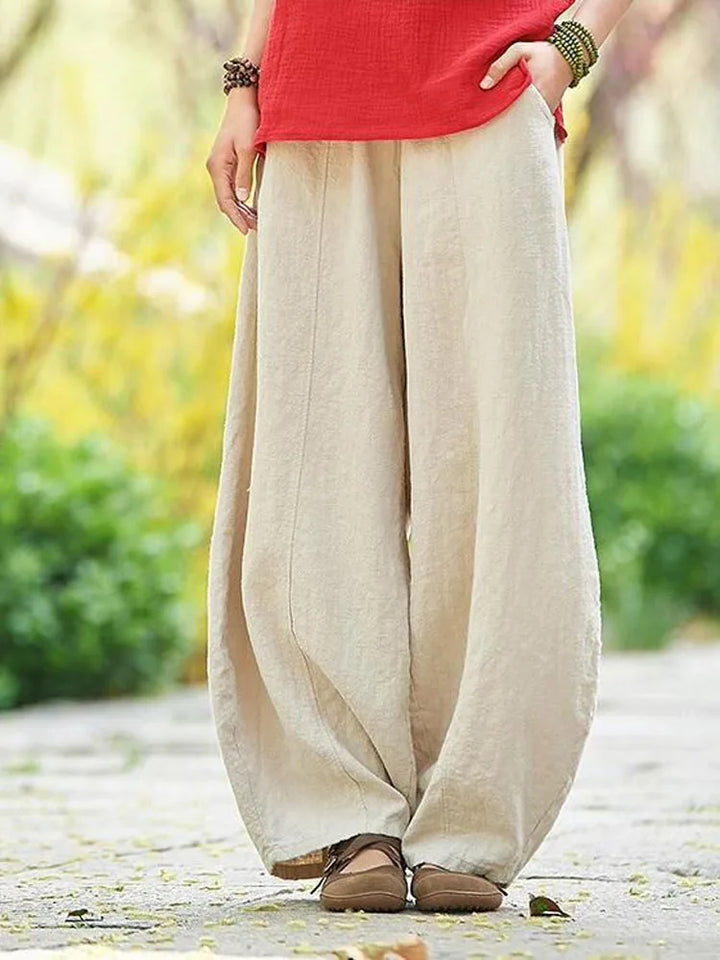 CELENA | VINTAGE WIDE-LEG TROUSERS