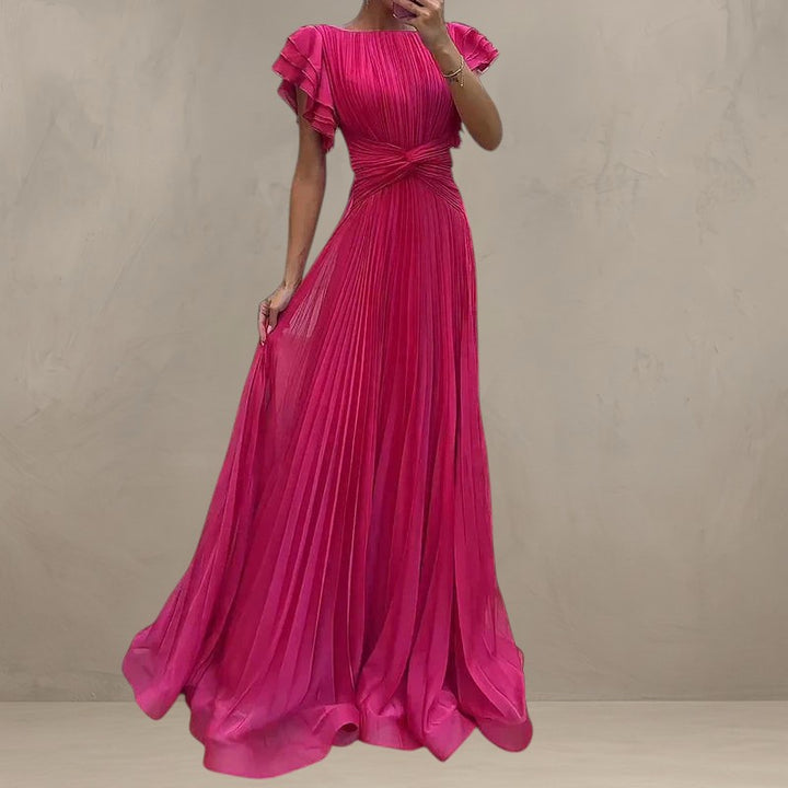 ABIGAIL | PLEATED EVENING DRESS