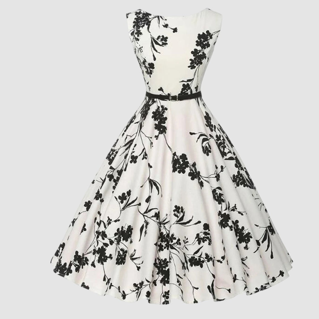 RITA | FLORAL VINTAGE SWING DRESS