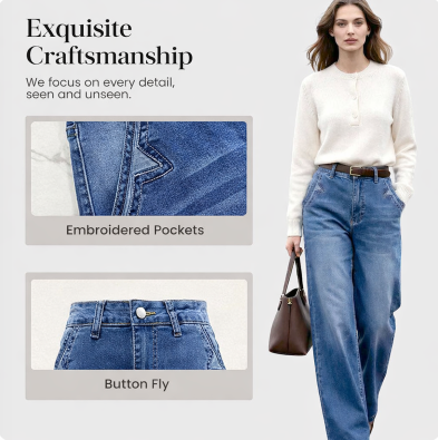 KAMILLE | HIGH-WAIST WIDE-LEG JEANS