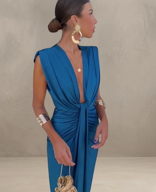 SOPHIA | ELEGANT PLEATED DRESS