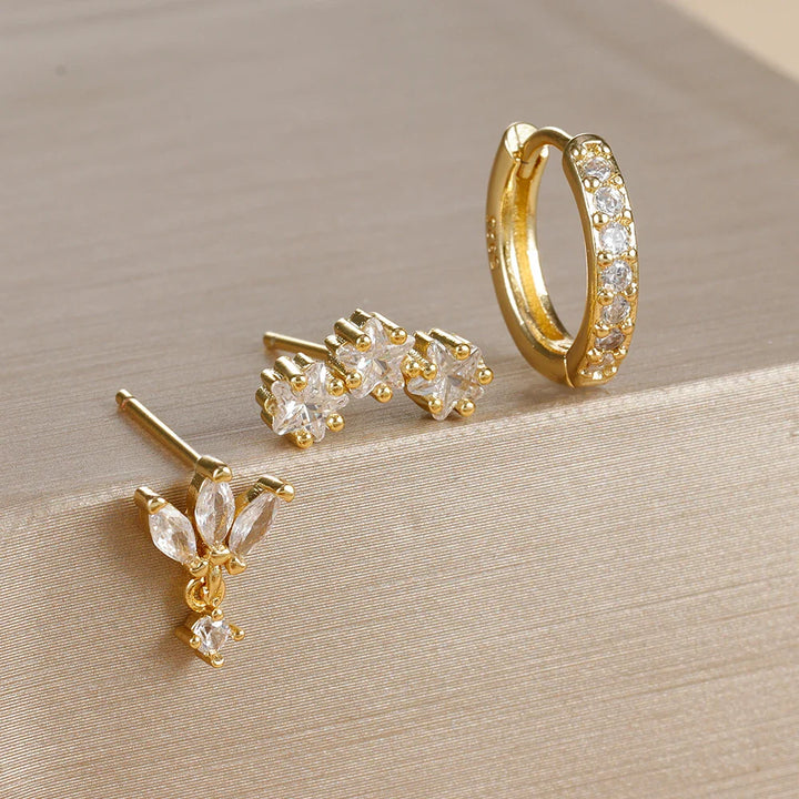 MARIA | MINIMALIST EARRING SET