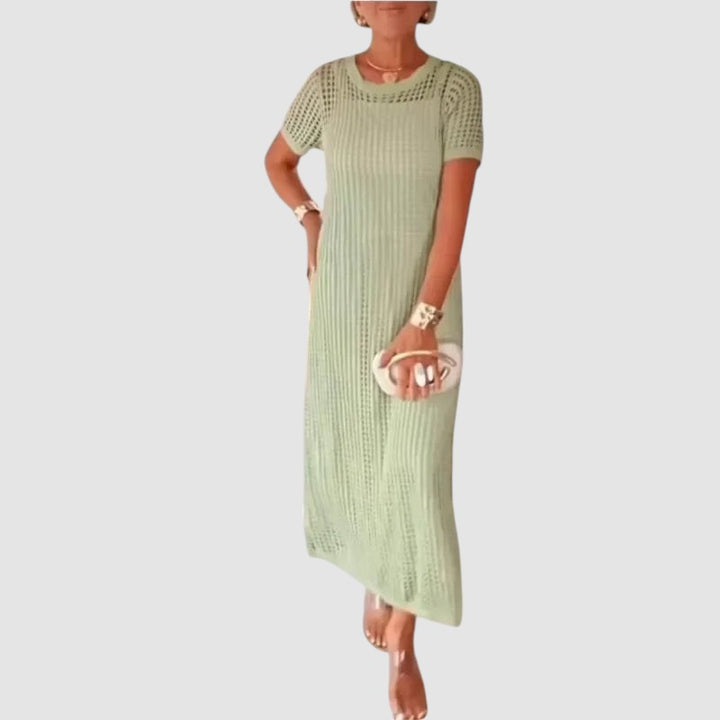 AUDREY | CROCHET MIDI DRESS SET