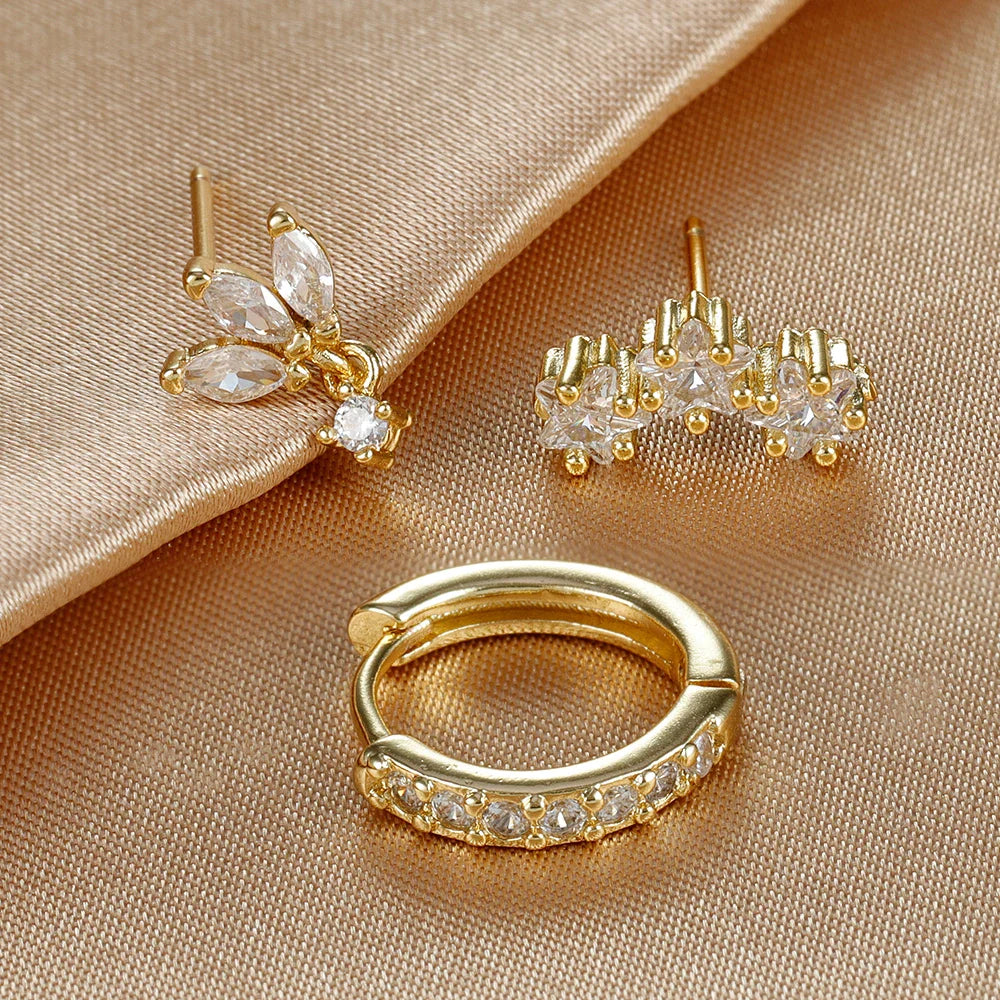 MARIA | MINIMALIST EARRING SET