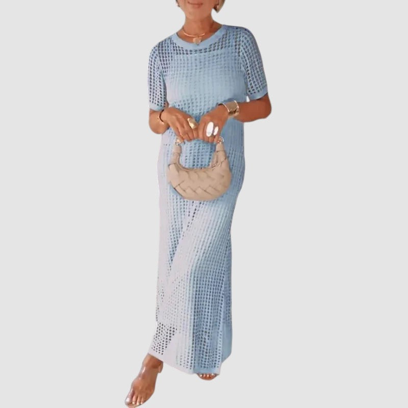 AUDREY | CROCHET MIDI DRESS SET