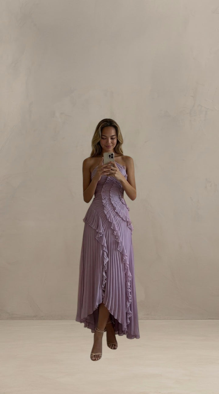 ISADORA | ASYMMETRIC ELEGANT MAXI DRESS