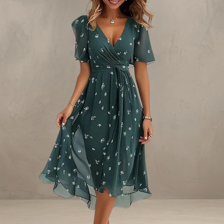 YADA | ELEGANT COLOURFUL DRESS