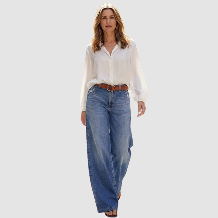 KAMILLE | HIGH-WAIST WIDE-LEG JEANS