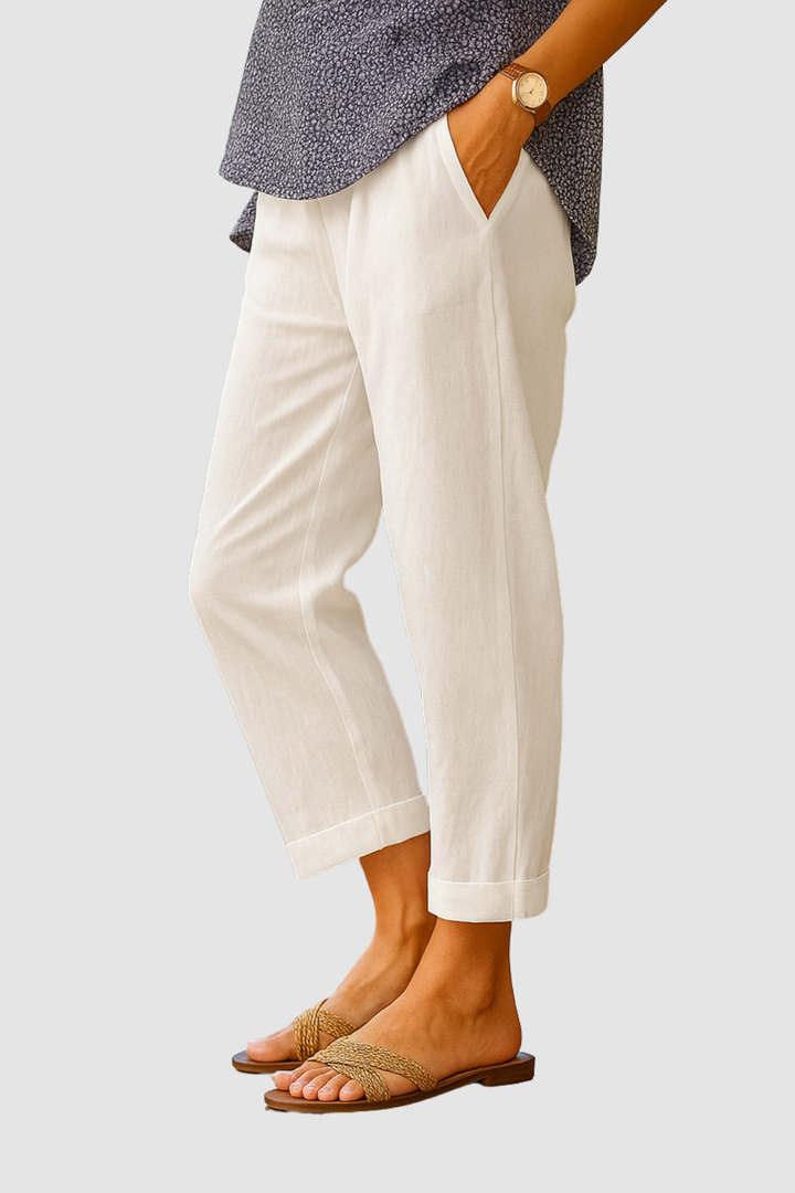 MURIEL | RELAXED STRAIGHT-LEG TROUSERS