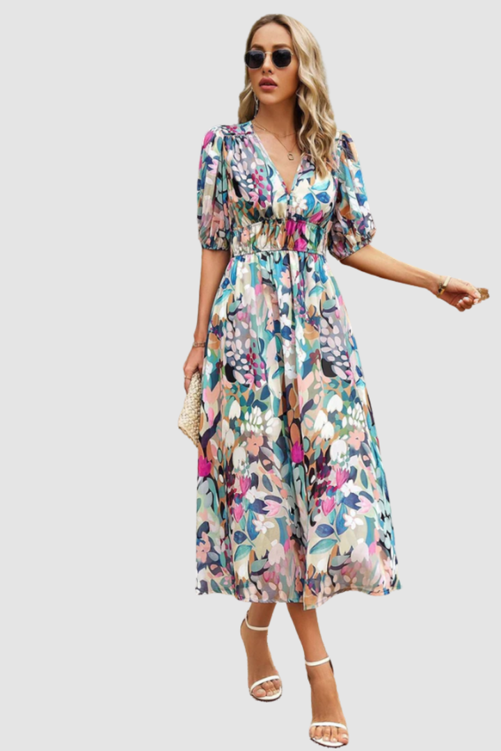 ASTELLA - FLORAL MIDI DRESS