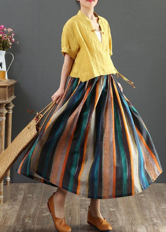 MARCELLA | A-LINE SKIRT STRIPED