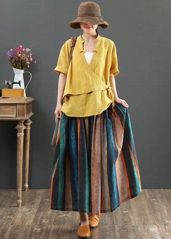 MARCELLA | A-LINE SKIRT STRIPED