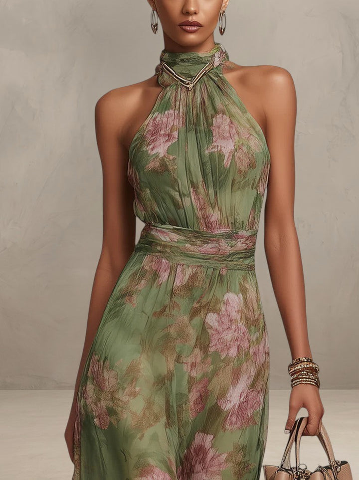 SOPHIE | ELEGANT FLORAL SUMMER DRESS