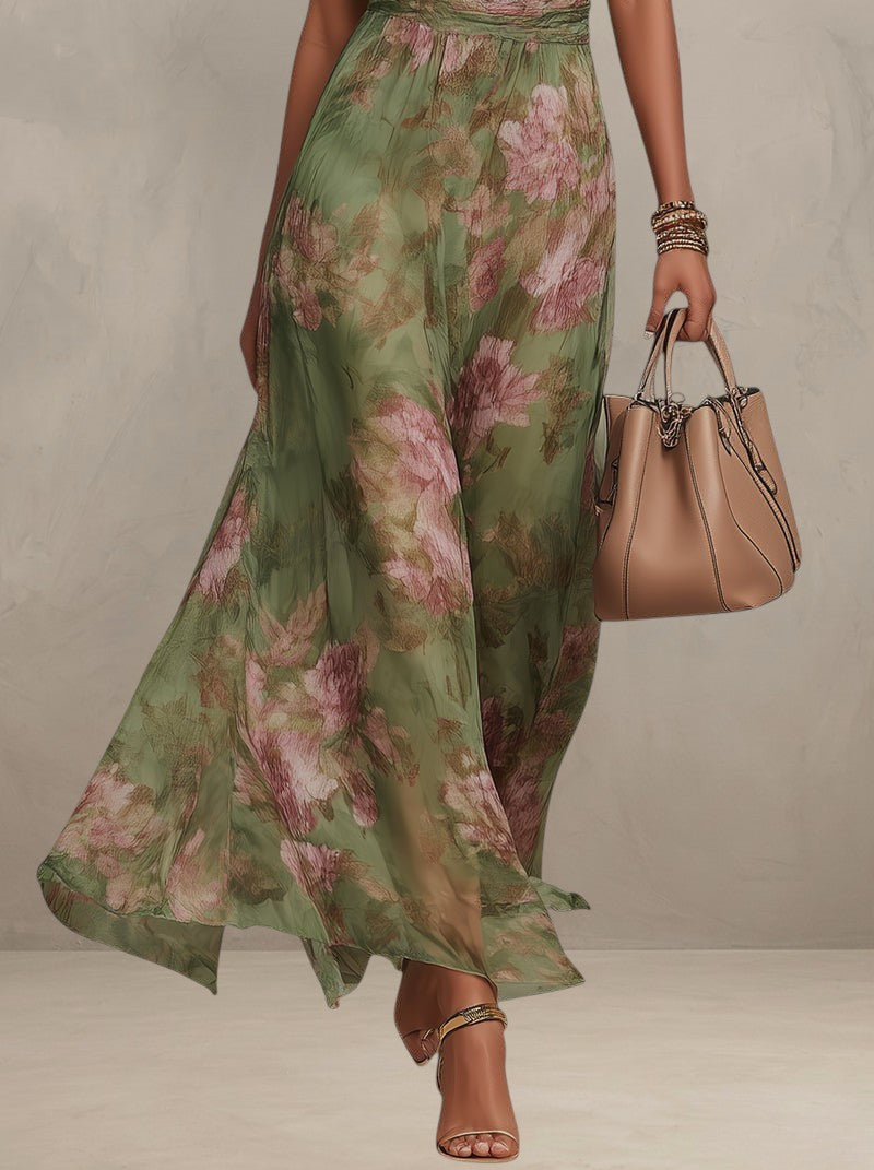 SOPHIE | ELEGANT FLORAL SUMMER DRESS