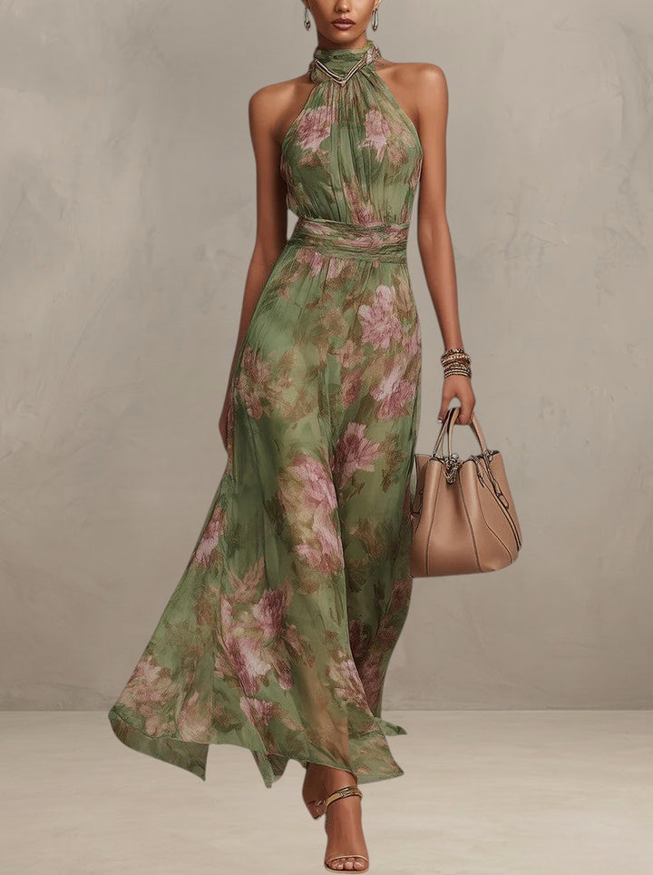 SOPHIE | ELEGANT FLORAL SUMMER DRESS