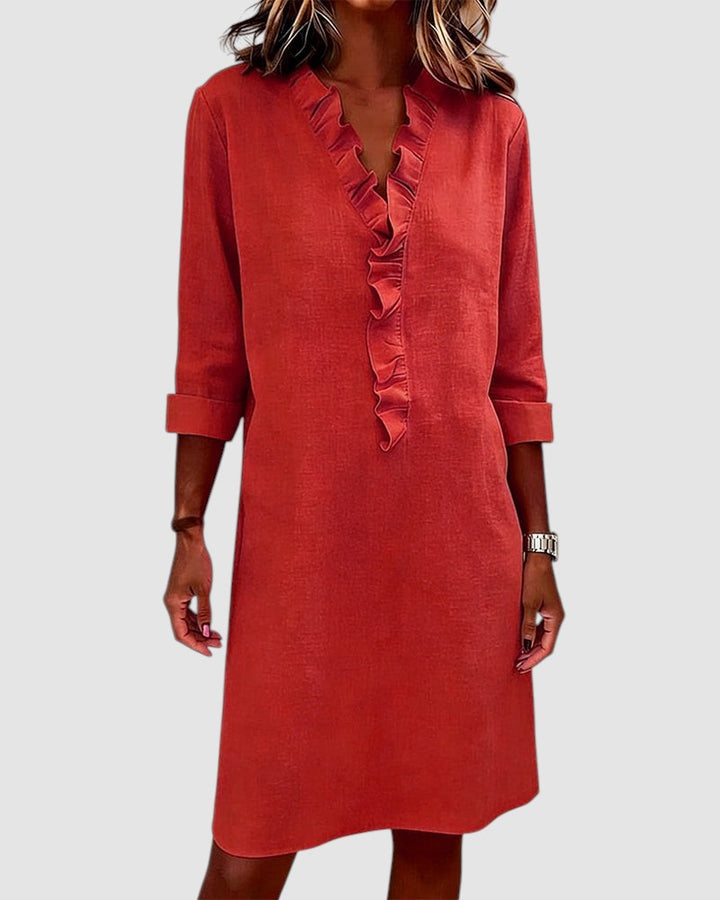 ALESSANDRA | SHIFT MIDI DRESS
